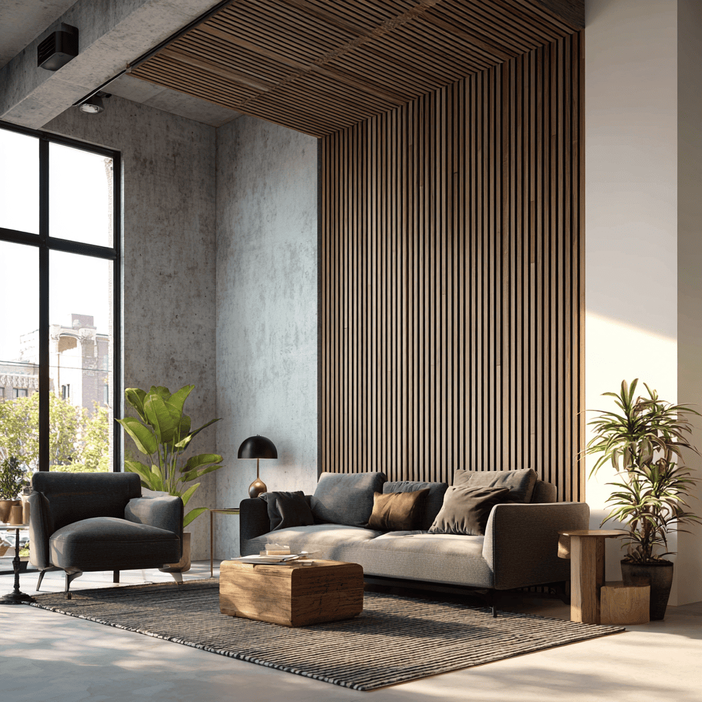 acoustic slat wall panels